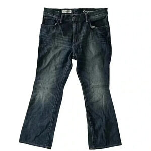 1969 GAP 34 X 30 MEN’S STANDARD FIT DISTRESSED JEANS measures